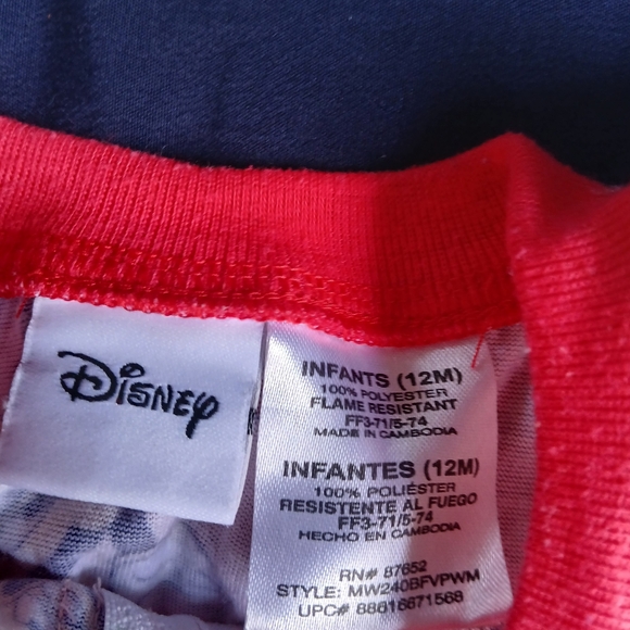 Baby Girl Lot Of 6 Size 12 Months Minnie Mouse/Winnie The Pooh/Cowboys - Picture 5 of 13